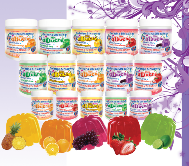 Gelatina sin azúcar Mix d’Duché