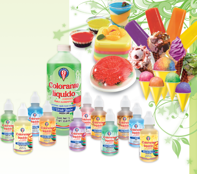 Colorantes líquidos
