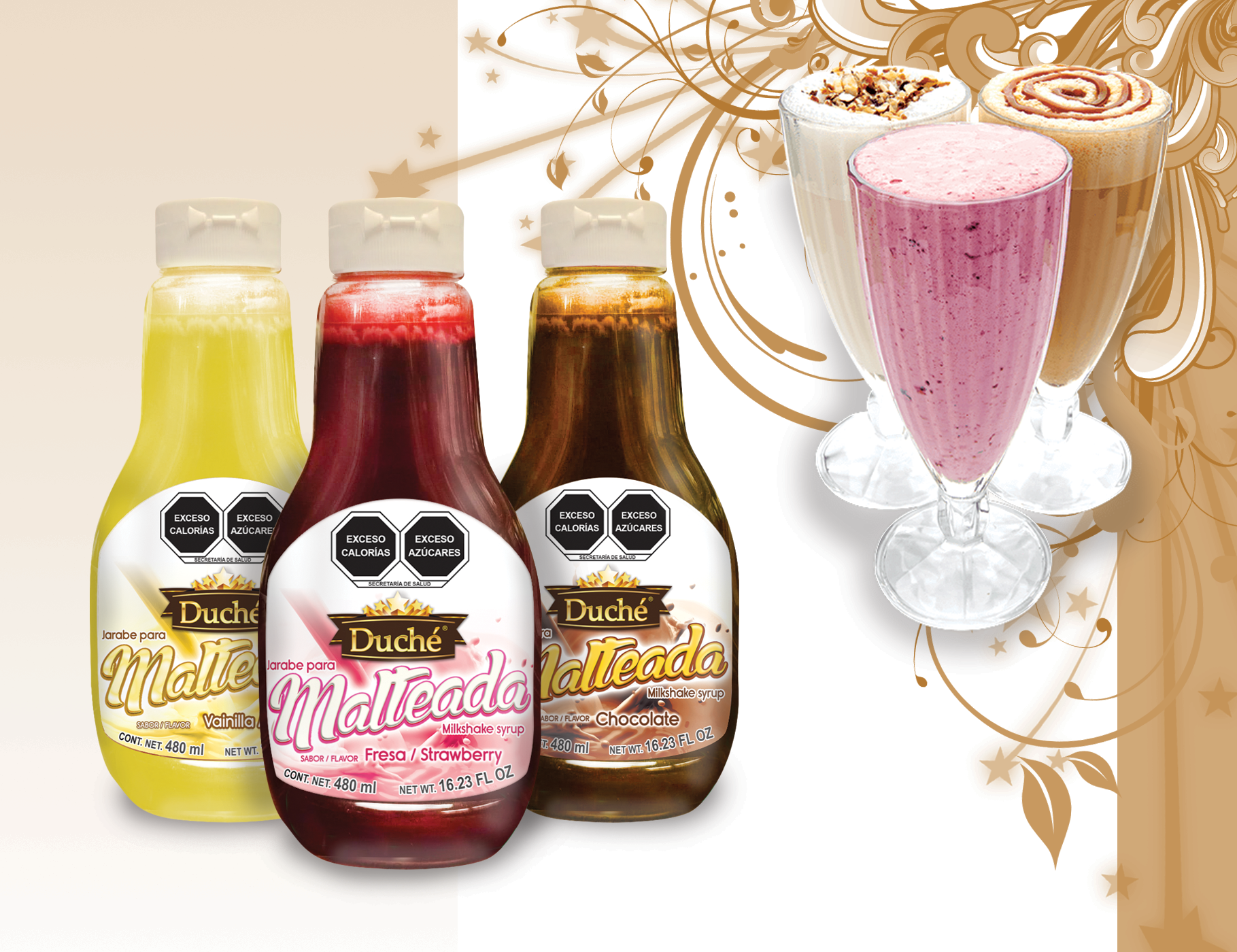 Jarabe para malteadas