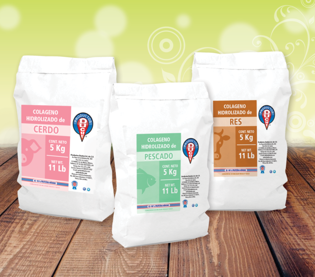 Sacos de colágeno Hidrolizado