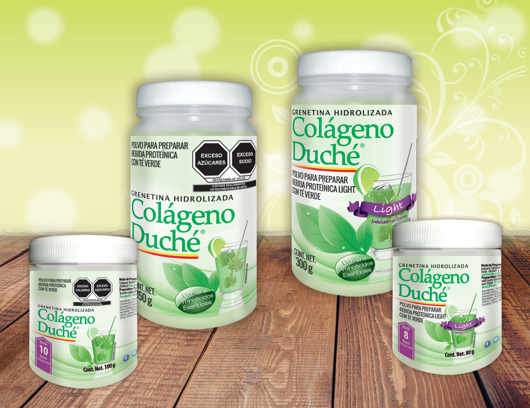 Colágeno Duché® con té verde