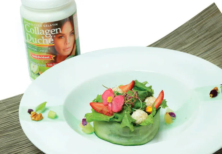 Ensalada de manzana verde