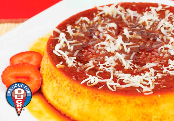 Flan de coco