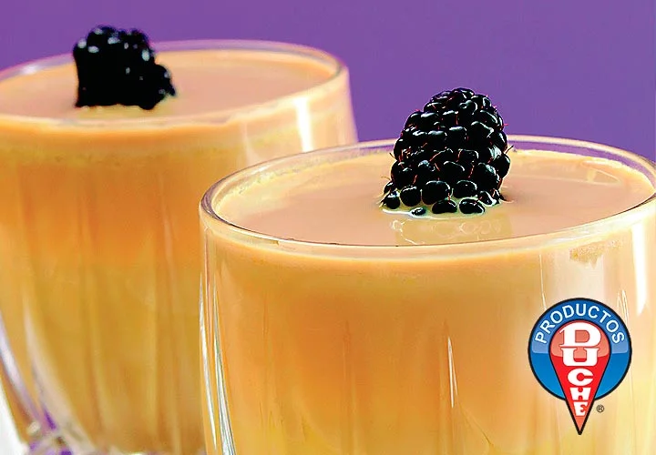 Flan de crema de whisky