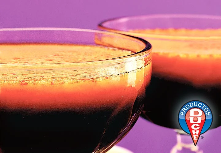 Flan de licor de café