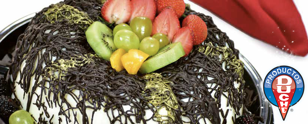 Gelatina Gourmet de Baileys con cobertura de chocolate tipo nido Ganador 1er. lugar