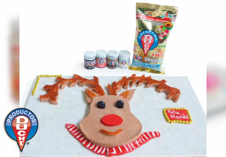 Gelatina "Rodolfo el reno"