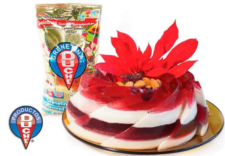 Gelatina de arándano con nuez