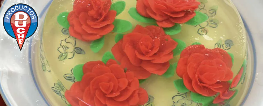 Gelatina encapsulado Floral