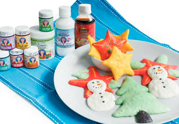 Merengues ternuras navideñas