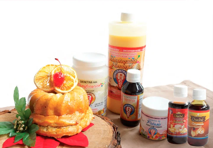 Pan envinado de naranja